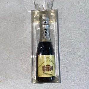 Champagne Novelty Candle, NEW